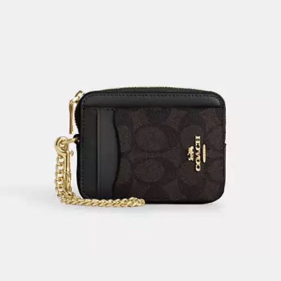 Coach Handbags - Coach Zip Card Case